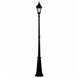 Oriel Lighting-BRISTOL TOP and POST Outdoor Traditional Top with Post Black